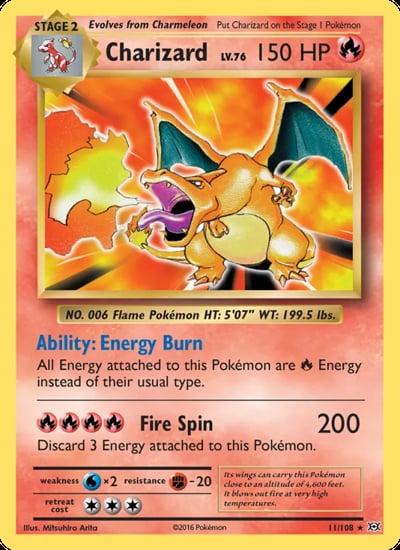 Charizard (XY Evolutions Prerelease)