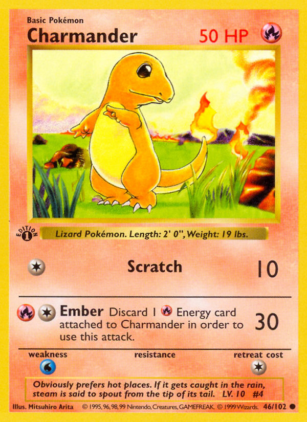 Charmander — First Partner Pack #046/102