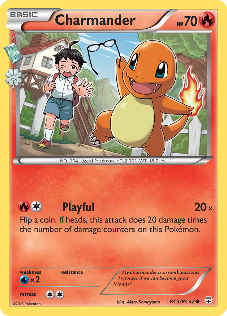 Charmander — Generations: Radiant Collection #RC3/RC32