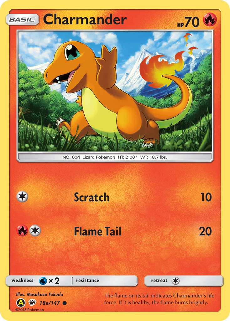 Charmander — Miscellaneous Cards & Products #018a/147