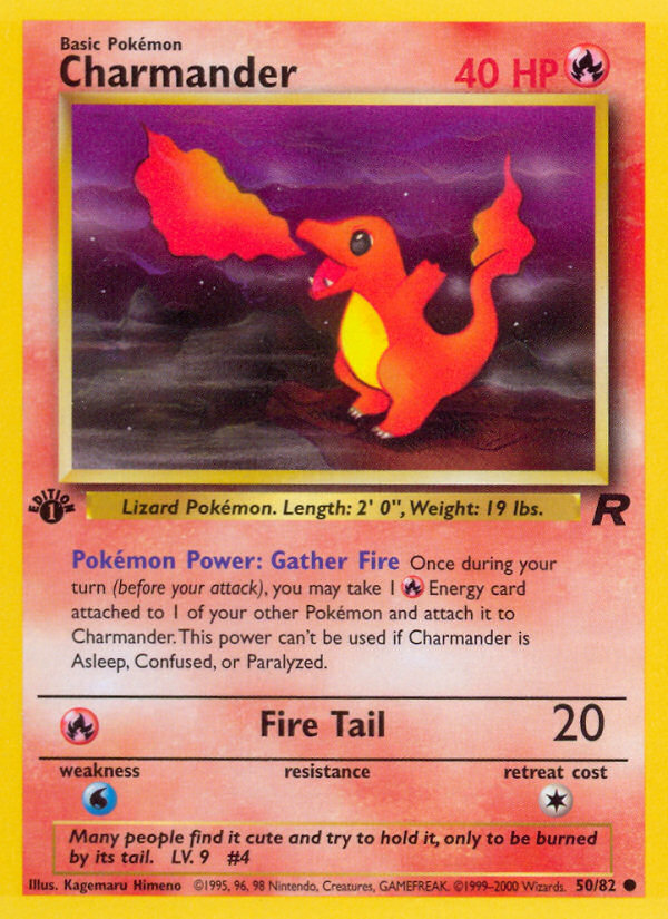 Charmander — Team Rocket #50/82