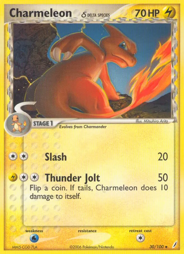 Charmeleon (Delta Species) — Crystal Guardians #30/100