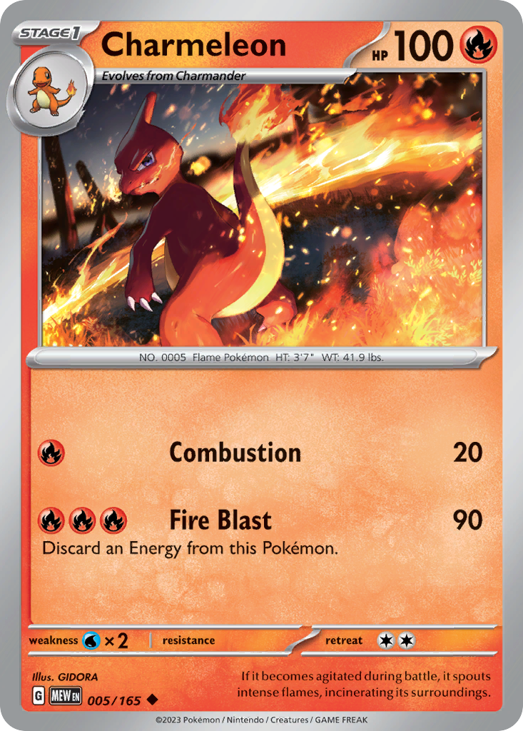 Charmeleon — Miscellaneous Cards & Products #005/165