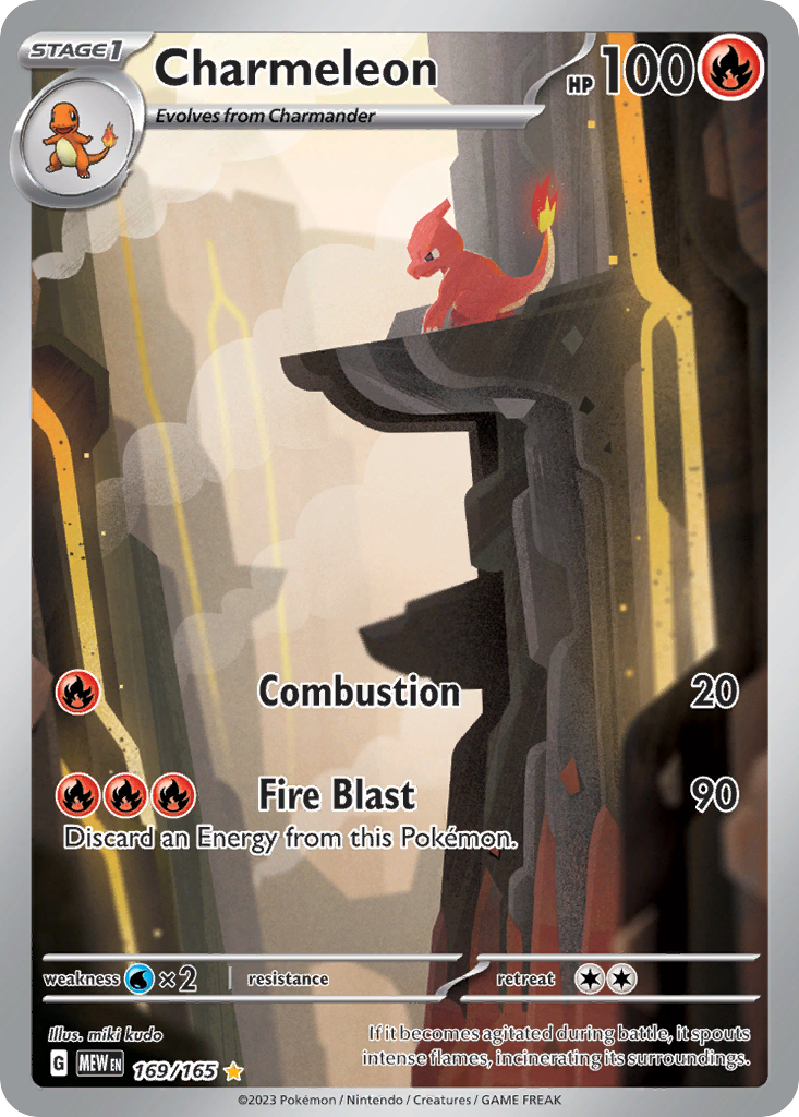 Charmeleon — SV: Scarlet & Violet 151 #169/165