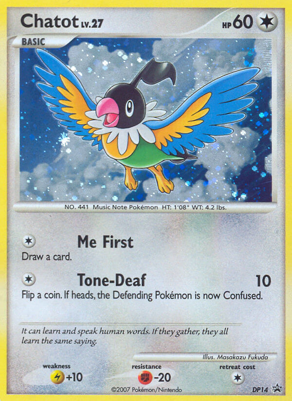Chatot — Diamond and Pearl Promos #DP14