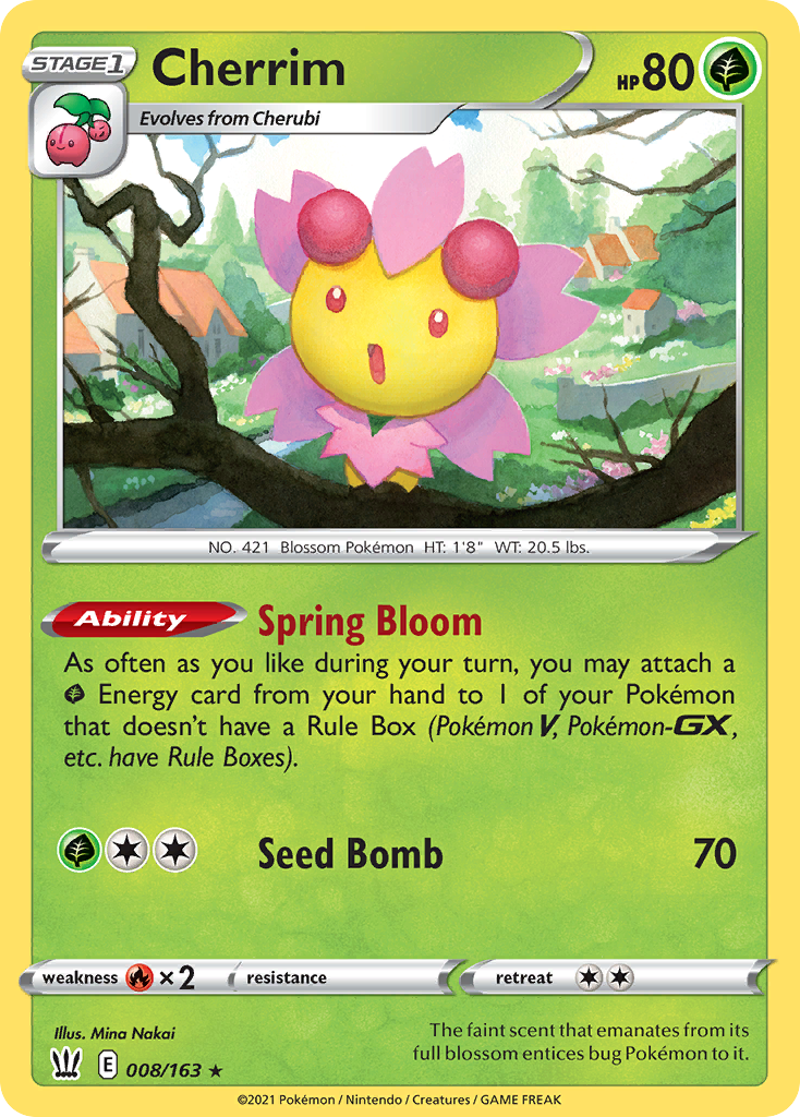 Cherrim — Prize Pack Series Cards #008/163