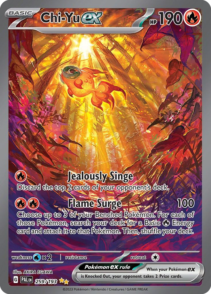 Chi-Yu ex — SV02: Paldea Evolved #259/193
