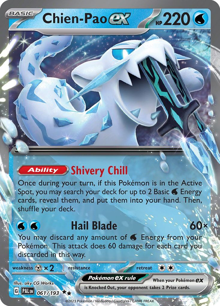 Chien-Pao ex — Prize Pack Series Cards #061/193