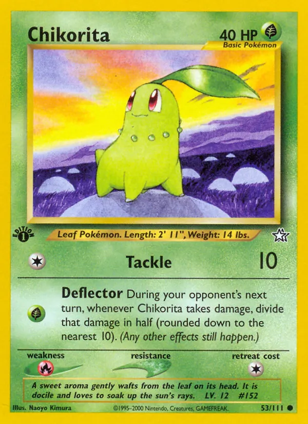 Chikorita (53) — Neo Genesis #53/111