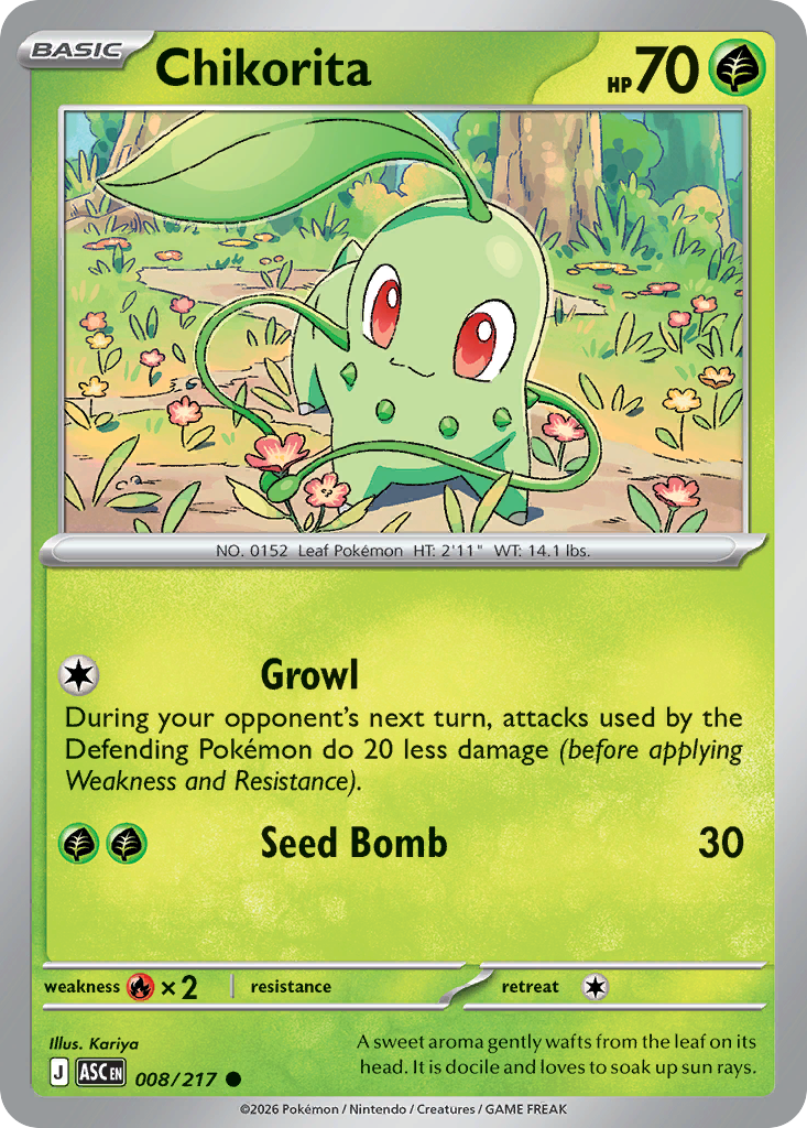Chikorita (Energy Symbol Pattern)