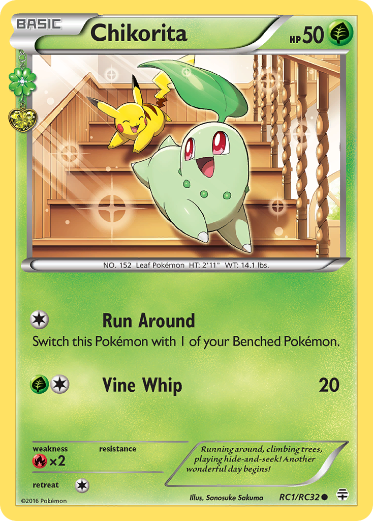 Chikorita — Generations: Radiant Collection #RC1/RC32