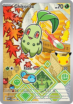 Chikorita — ME: Mega Evolution Promo #046