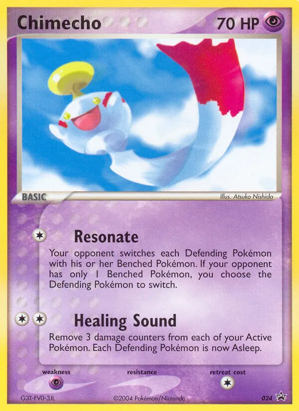 Chimecho — Nintendo Promos #024