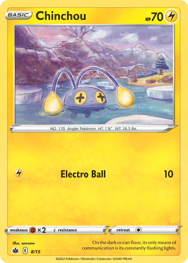 Chinchou — McDonald's Promos 2022 #008/015