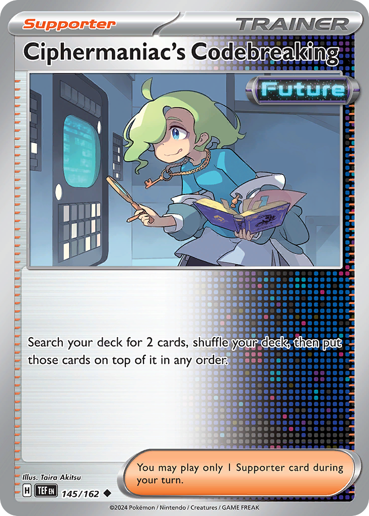Ciphermaniac's Codebreaking — Prize Pack Series Cards #145/162