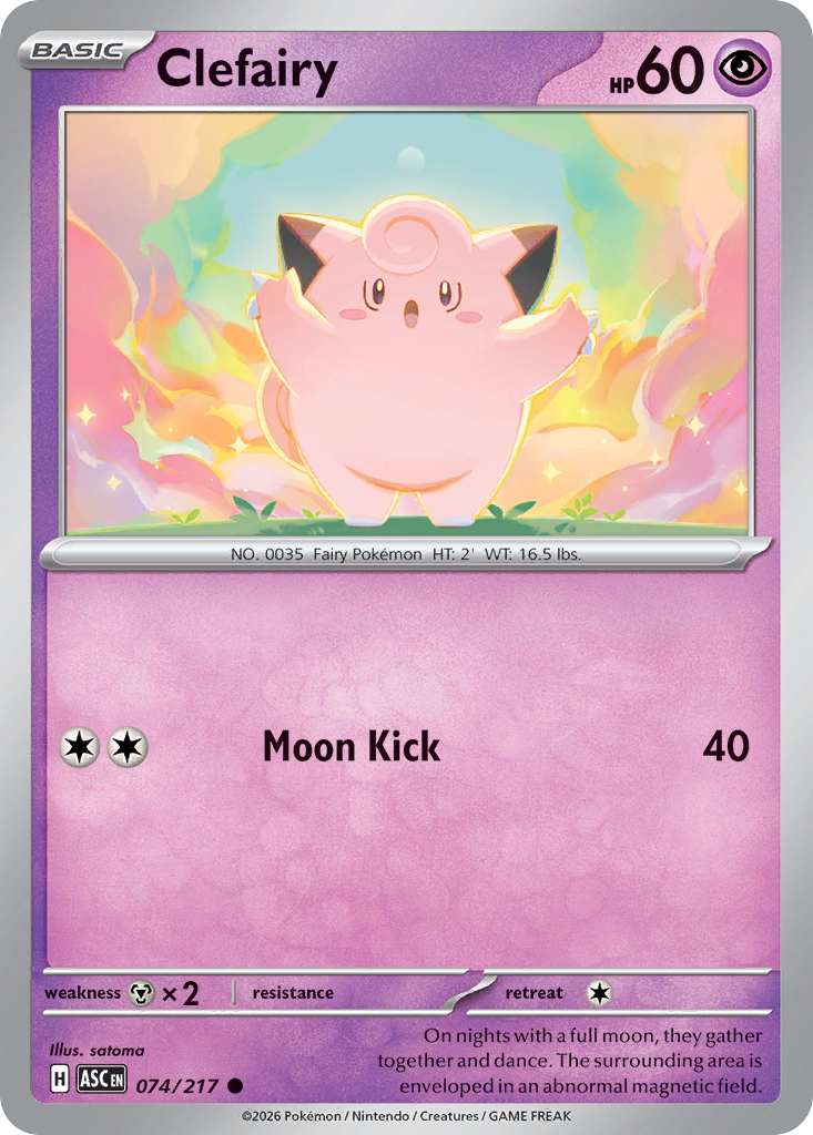 Clefairy (Energy Symbol Pattern)