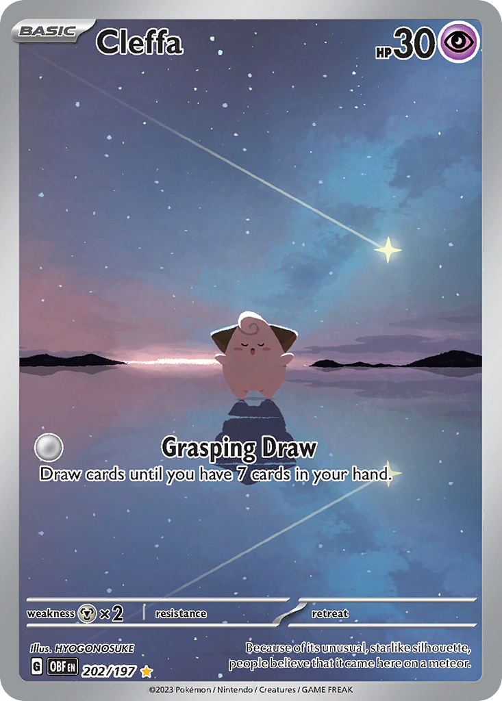 Cleffa — SV03: Obsidian Flames #202/197