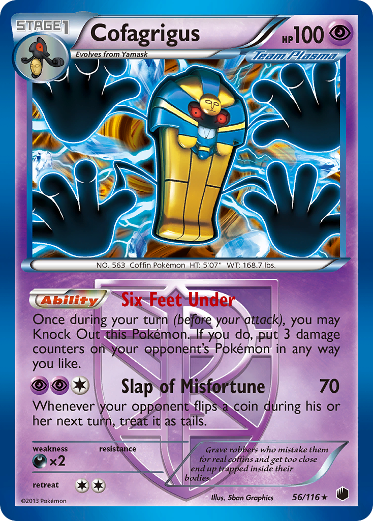 Cofagrigus (Team Plasma) (56)