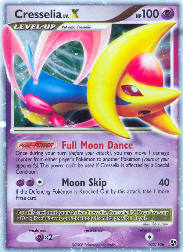 Cresselia LV.X — Great Encounters #103/106