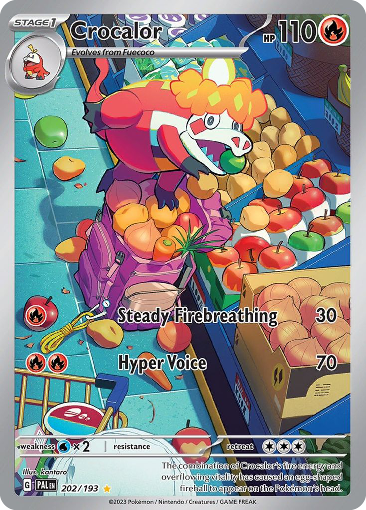 Crocalor — SV02: Paldea Evolved #202/193