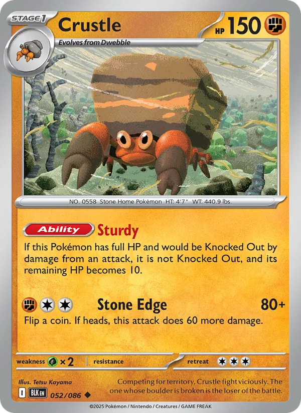Crustle (Master Ball Pattern)