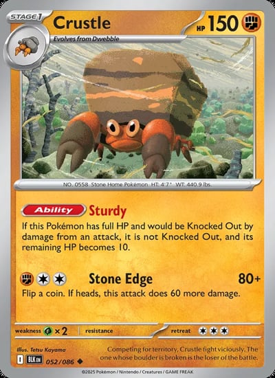 Crustle (Master Ball Pattern)
