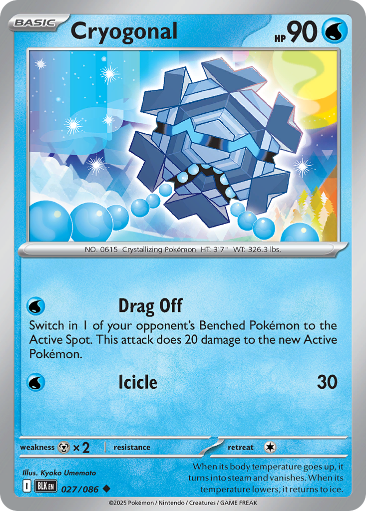 Cryogonal — SV: Black Bolt #027/086