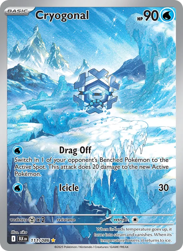 Cryogonal — SV: Black Bolt #111/086