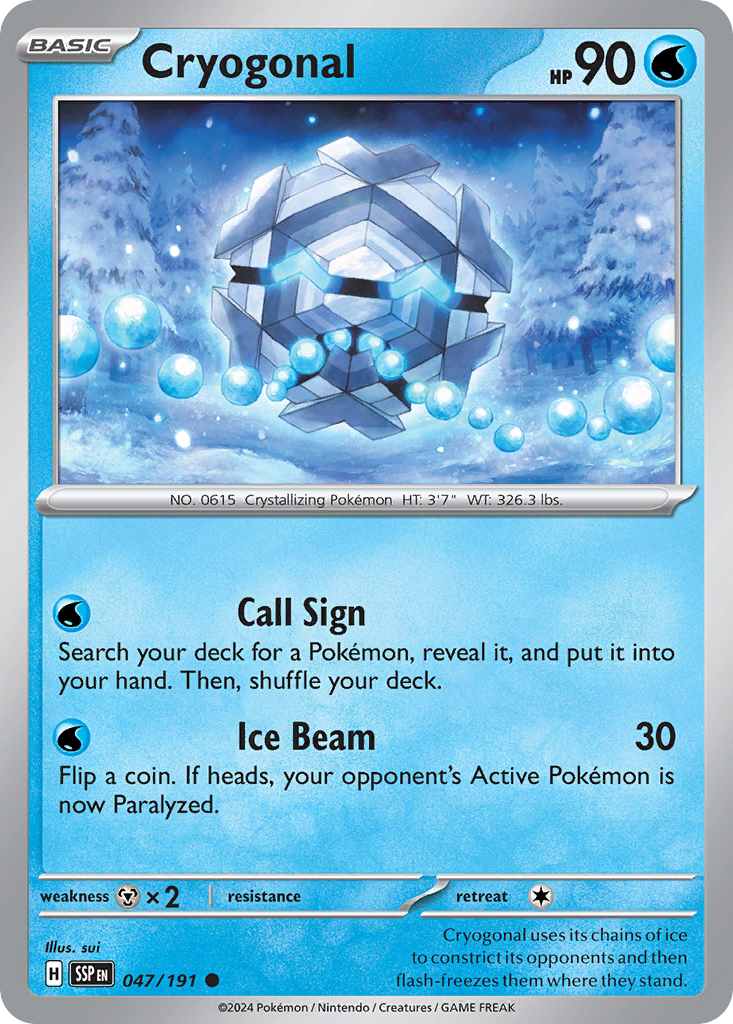 Cryogonal — SV08: Surging Sparks #047/191