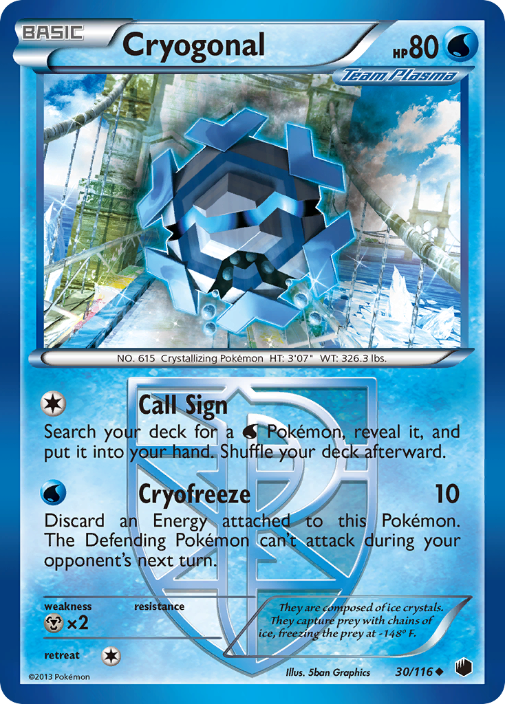 Cryogonal (Team Plasma) — Plasma Freeze #30/116