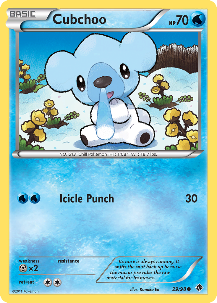 Cubchoo (29) — Emerging Powers #29/98