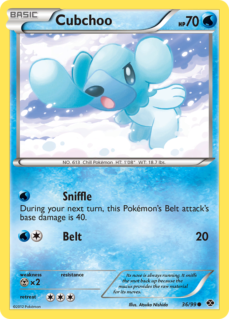 Cubchoo — Next Destinies #36/99