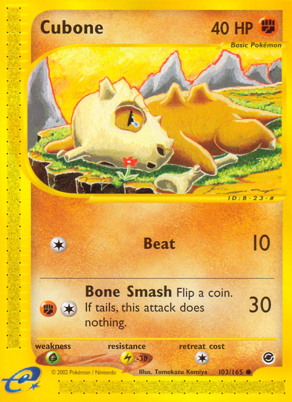 Cubone — Expedition #103/165