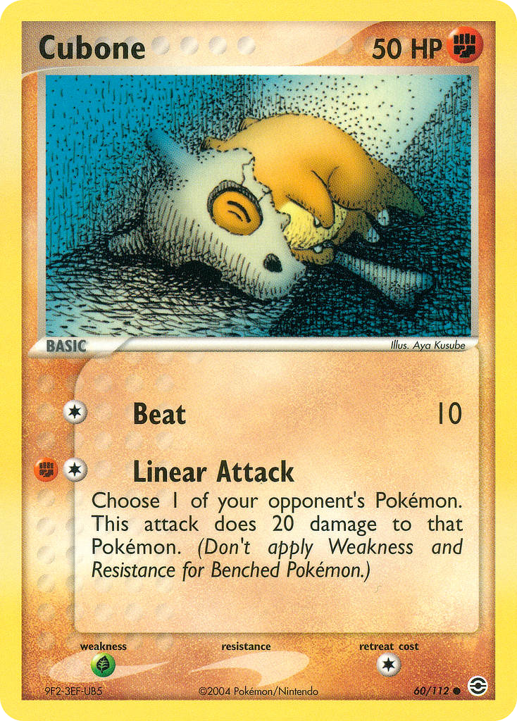 Cubone — FireRed & LeafGreen #60/112