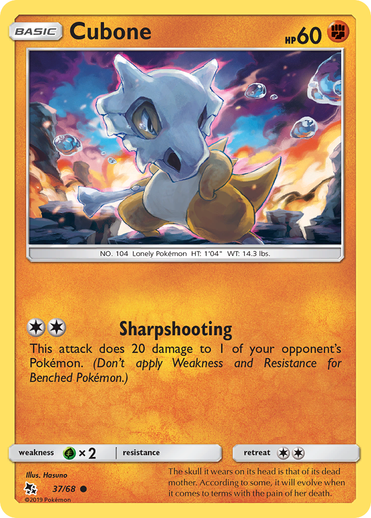 Cubone — Hidden Fates #37/68