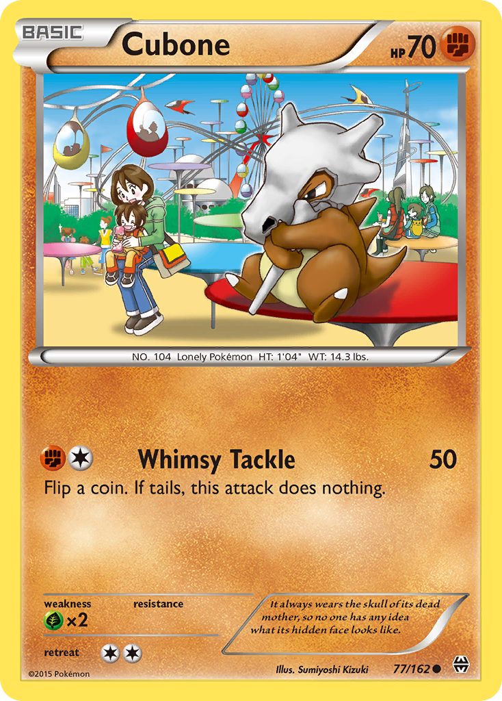 Cubone — XY - BREAKthrough #77/162