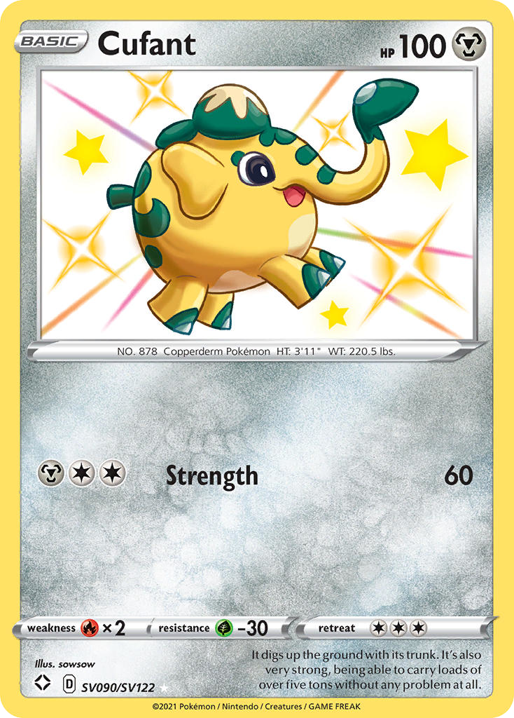 Cufant — Shining Fates: Shiny Vault #SV090/SV122