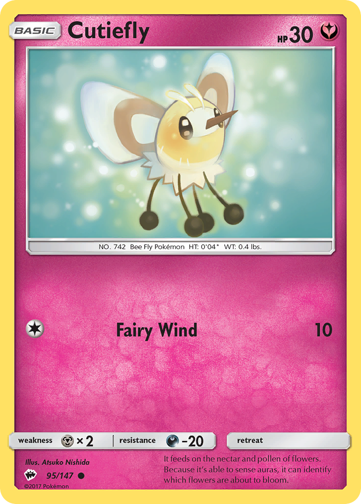 Cutiefly — SM - Burning Shadows #95/147
