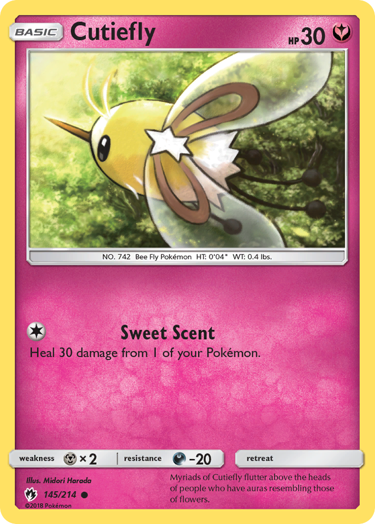 Cutiefly — SM - Lost Thunder #145/214