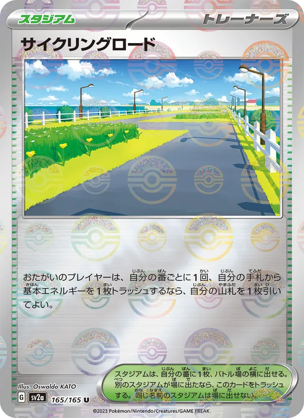 Cycling Road (Master Ball Pattern)
