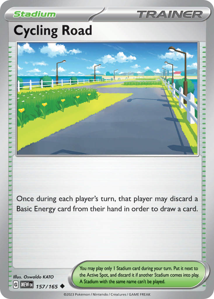 Cycling Road — SV: Scarlet & Violet 151 #157/165
