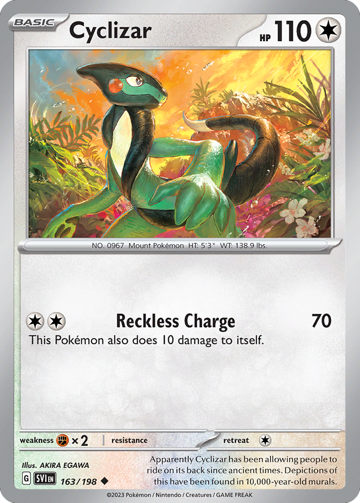 Cyclizar — SV01: Scarlet & Violet Base Set #163/198