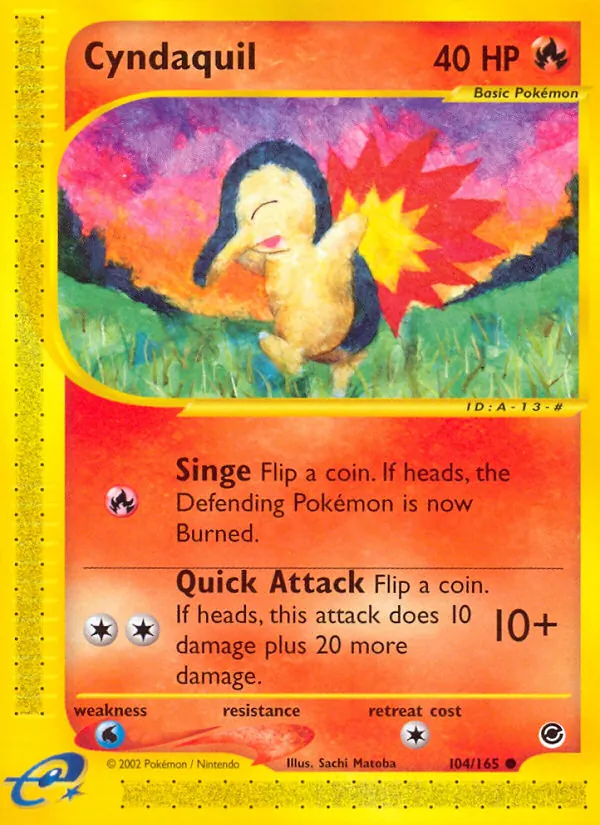 Cyndaquil (104) — Expedition #104/165