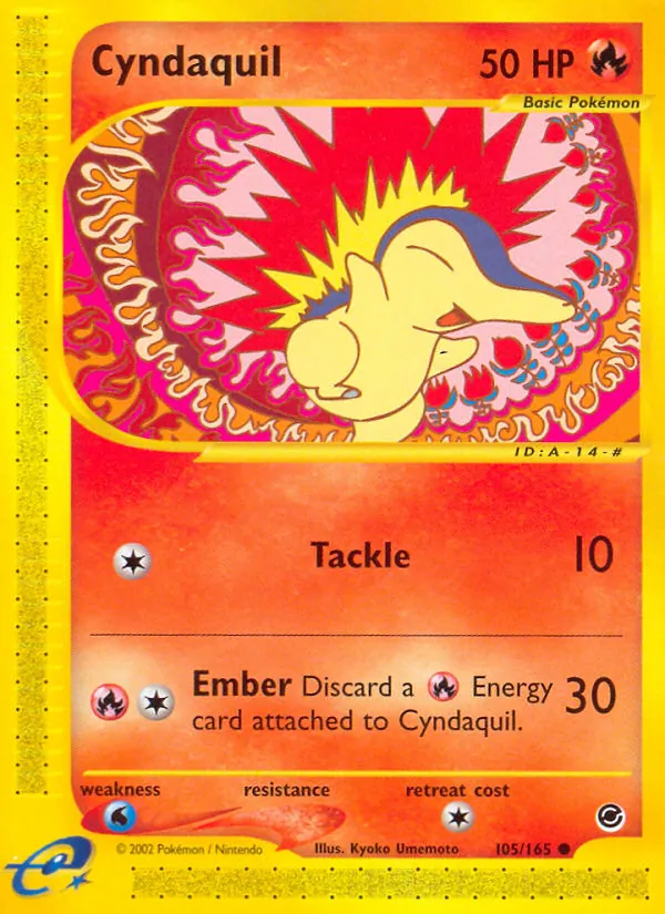 Cyndaquil (105) — Expedition #105/165