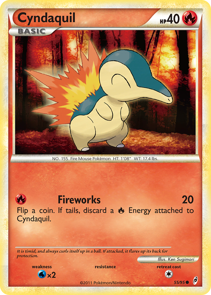 Cyndaquil — Call of Legends #55/95