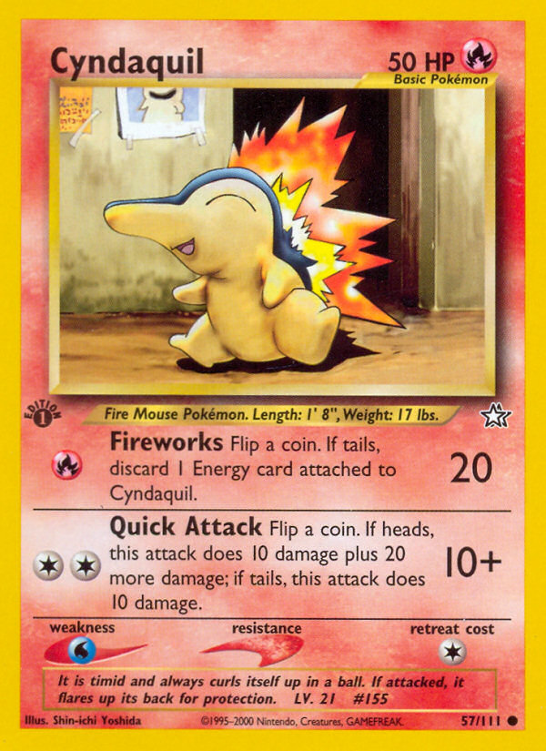 Cyndaquil — First Partner Pack #057/111