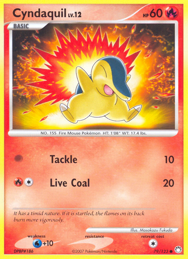 Cyndaquil — Mysterious Treasures #79/123