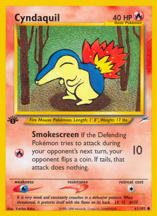 Cyndaquil — Neo Destiny #061/105