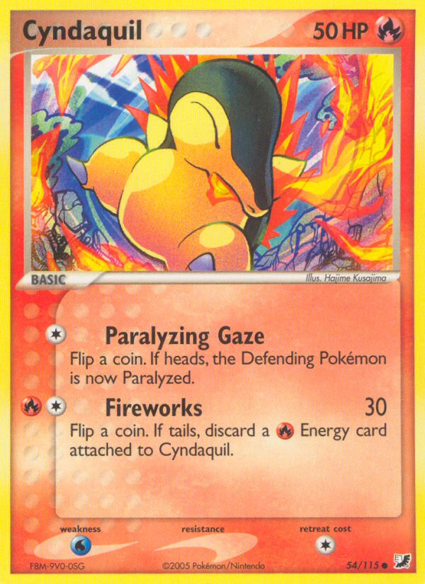 Cyndaquil — Unseen Forces #54/115