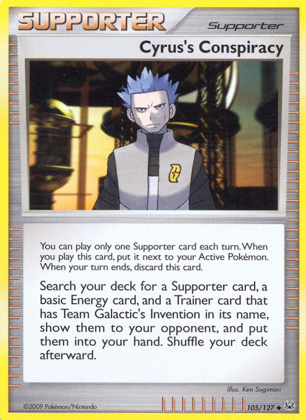 Cyrus's Conspiracy — World Championship Decks #105/127